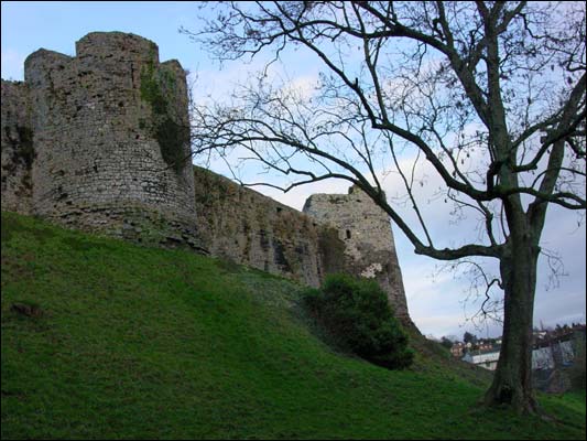 Lower Bailey: Chepstow Castle