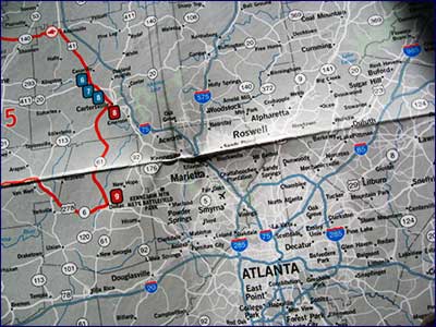 Mad Maps Get Outta Town Atlanta