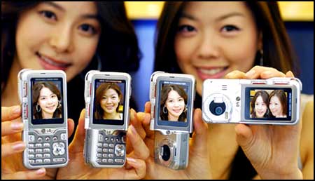 Cell phones from LG